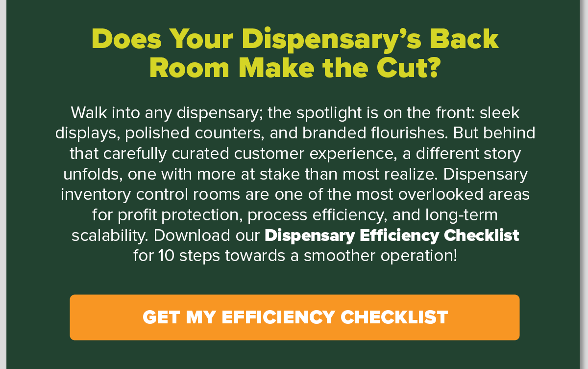 Does Your Dispensary's Back Room Make the Cut??