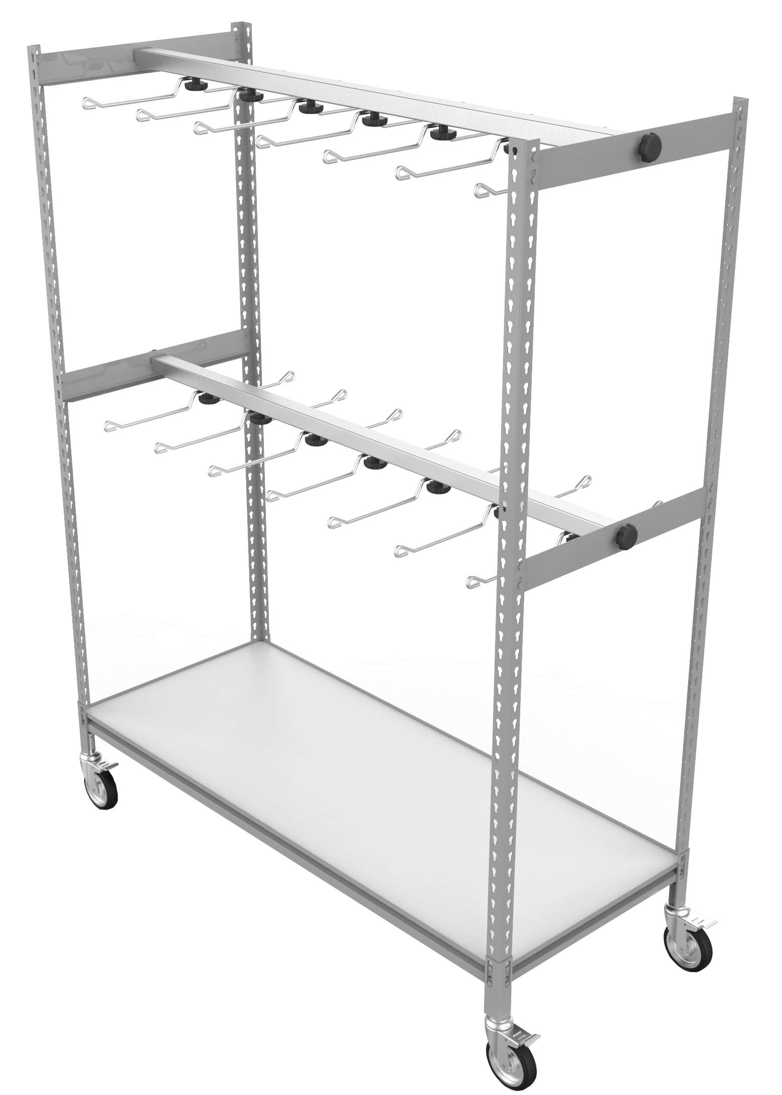 Z-LINE CART-2 HANG TIERS-7 FINGERS-1