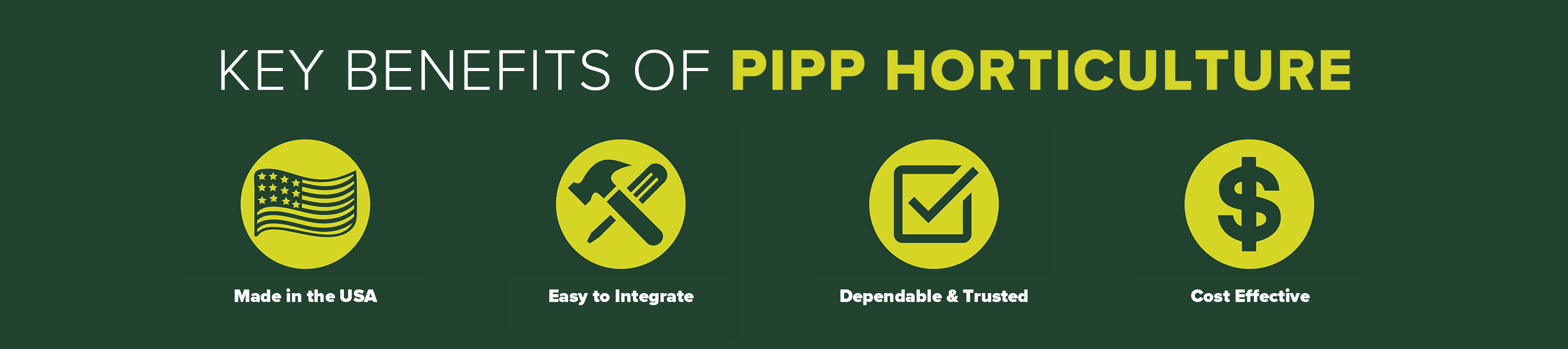 Key Benefits of Pipp Horticulture